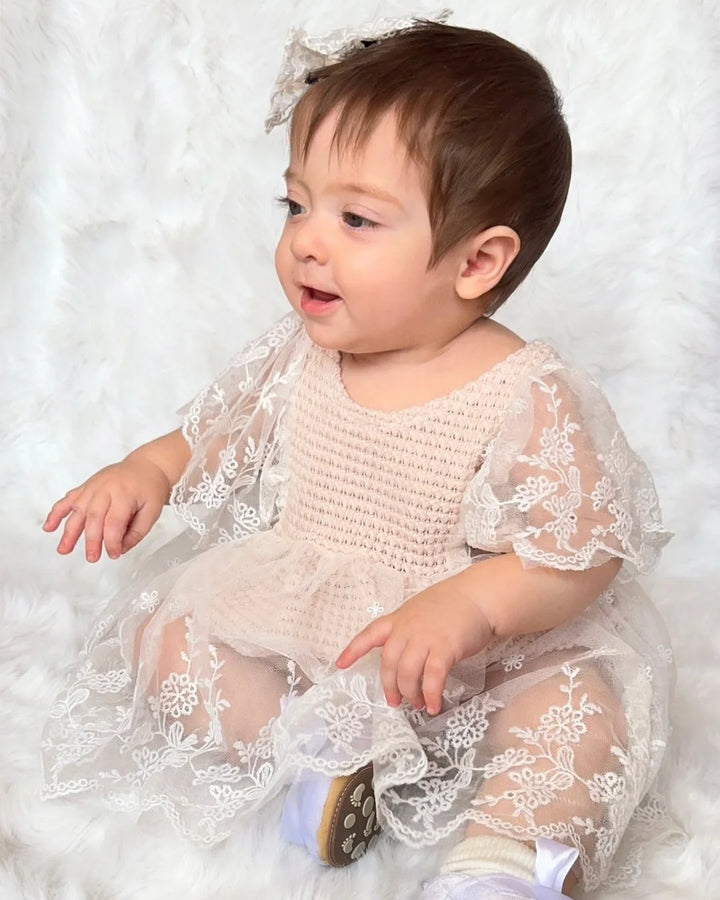 Bella Waffle Romper Dress