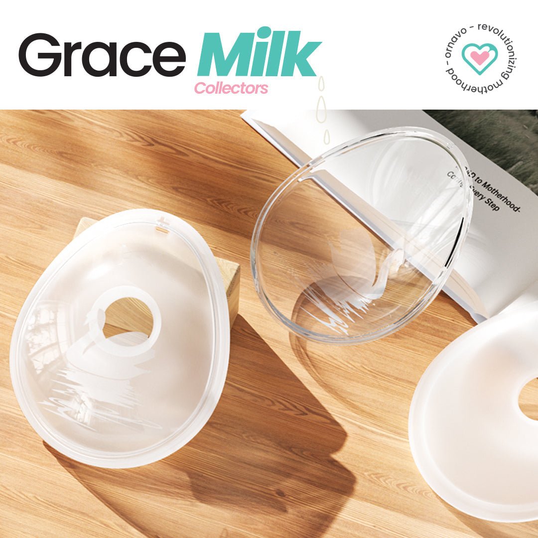 pack of two breastmilk collector
