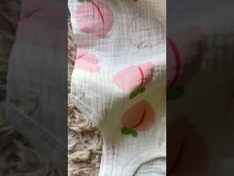 Cotton Muslin Peaches Jumpsuit