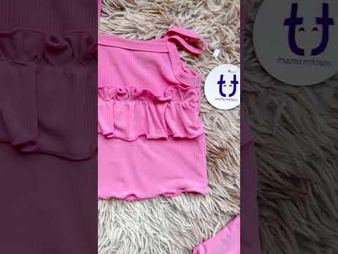Ruffled Halter Co-Ord Set