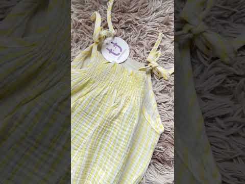 Vintage Stripe Muslin Romper