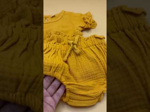 Baby Girls Lace Top & Shorts Set