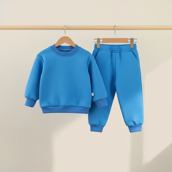 Solid Embossed Loungewear